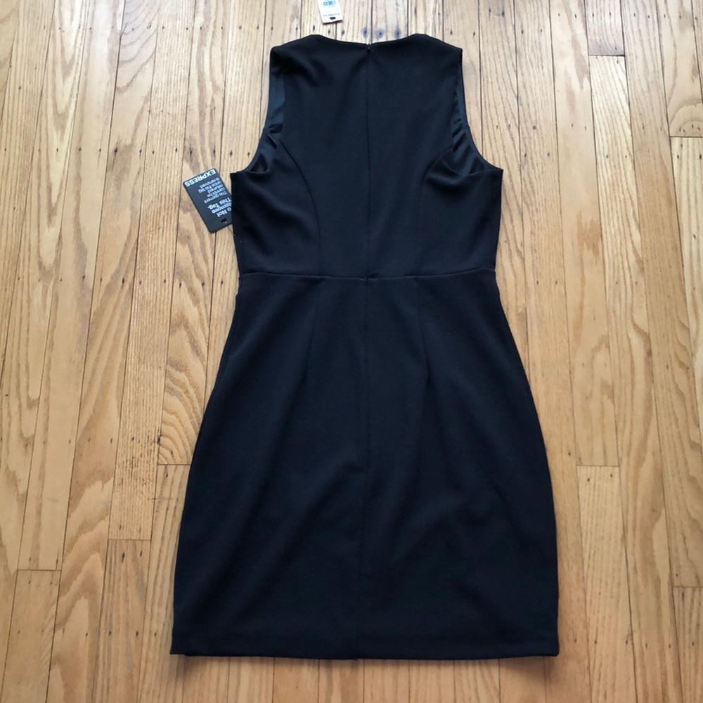 NEW // EXPRESS black cocktail dress - NWT! 🖤 - Picture 7 of 7